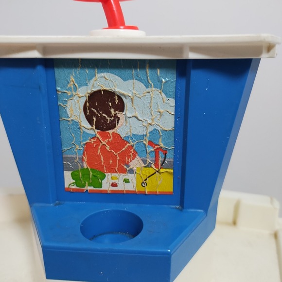 Vintage Fisher Price Little People Play Family‎ Airport Included Airport Only - Picture 14 of 16